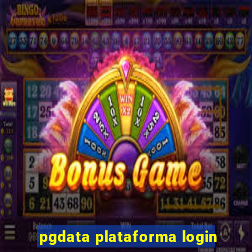 pgdata plataforma login